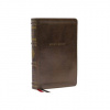 NKJV, Personal Size Reference Bible, Sovereign Collection, Leathersoft, Brown, Red Letter, Compact-Comfort Print NKJV, Personal Size Reference Bible, Sovereign Collection, Leathersoft, Brown, Red Letter, Compact-Comfort Print