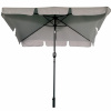 TRENDIE Záhradný slnečník 125x200 cm svetlo sivý TRENDIE Záhradný slnečník 125x200 cm svetlo sivý