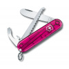 Victorinox 0.2373.T5 My First Victorinox, 84 mm, transparentný ružový Victorinox 0.2373.T5 My First Victorinox, 84 mm, transparentný ružový