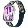 eses Elastický remienok pre Huawei Watch Fit 3, 4, 4 Pro, 5 a 5 Pro - Vzorovaný tyrkysový eses Elastický remienok pre Huawei Watch Fit 3, 4, 4 Pro, 5 a 5 Pro - Vzorovaný tyrkysový