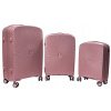 Sada 3 kufrov KEMER RGL PP2401 Ružovo-zlatá Sada 3 kufrov KEMER RGL PP2401 Ružovo-zlatá