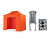 Nožnicový párty stan 2x3 m TENTino BIG HEXAGON Farba opláštenia: 6A - ORANŽOVÁ Nožnicový párty stan 2x3 m TENTino BIG HEXAGON Farba opláštenia: 6A - ORANŽOVÁ
