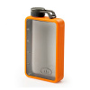 GSI OUTDOORS BOULDER FLASK 295ml ORANGE GSI OUTDOORS BOULDER FLASK 295ml ORANGE