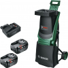 Bosch Akumulátorový záhradný drvič UniversalShredder 2x18V-25, 2x 4 Ah aku 06008E0000 Bosch Akumulátorový záhradný drvič UniversalShredder 2x18V-25, 2x 4 Ah aku 06008E0000