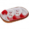 Banquet 4d tácku v košíku 30,5cm Red Poppy OK 601559RP Banquet 4d tácku v košíku 30,5cm Red Poppy OK 601559RP