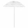 Plážový slnečník biely, 180 cm Plážový slnečník biely, 180 cm