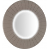 Sapho LUMIRO STRIP guľaté zrkadlo s LED osvetlením v ráme, priemer 75 cm, Agila LR750-4343S Sapho LUMIRO STRIP guľaté zrkadlo s LED osvetlením v ráme, priemer 75 cm, Agila LR750-4343S