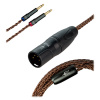 Meze Audio mono 3.5 mm to 4 PIN XLR balanced copper PCUHD premium cable (Meze mono 3.5 mm to 4 PIN XLR balanced cooper plated PCUHD premium cable 2,5m) Meze Audio mono 3.5 mm to 4 PIN XLR balanced copper PCUHD premium cable (Meze mono 3.5 mm to 4 PIN XLR balanced cooper plated PCUHD premium cable 2,5m)