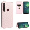 Peňaženkové puzdro na Motorola Moto G8 Plus - Ružová Peňaženkové puzdro na Motorola Moto G8 Plus - Ružová