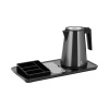 Royal Catering Rýchlovarná kanvica - stanica na kávu a čaj -1,2 l - 1400 W - čierna RC-HKS03 Royal Catering Rýchlovarná kanvica - stanica na kávu a čaj -1,2 l - 1400 W - čierna RC-HKS03