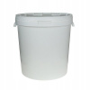 Polipropylénové Vedro na Med - Plastové 33L - Biele s Vekom Polipropylénové Vedro na Med - Plastové 33L - Biele s Vekom