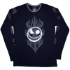 Tričko s dlhým rukávom The Nightmare Before Christmas - Flaming Jack Modrá L Tričko s dlhým rukávom The Nightmare Before Christmas - Flaming Jack Modrá L