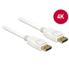 DELOCK 84879 KÁBEL DISPLAYPORT BIELY 5M 120796 (84879) DELOCK 84879 KÁBEL DISPLAYPORT BIELY 5M 120796 (84879)