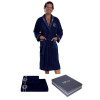 Soft Cotton luxusný pánsky župan Marine man tmavo modrá Soft Cotton luxusný pánsky župan Marine man tmavo modrá