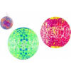 Lopta nafúknutá farebná so striekancou 22cm Lopta nafúknutá farebná so striekancou 22cm
