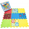 Pěnové puzzle se sadou deskových her (26,5x26,5) Pěnové puzzle se sadou deskových her (26,5x26,5)