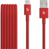 Apple Beats USB-A / USB-C Woven Cable (1.5m)- Rapid Red MFEJ4EE/A Apple Beats USB-A / USB-C Woven Cable (1.5m)- Rapid Red MFEJ4EE/A
