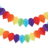 Girlanda Balóny, papierová, 3 m Girlanda Balóny, papierová, 3 m