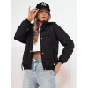 Dámska prešívaná čierna bunda, ty4175-XL XL Dámska prešívaná čierna bunda, ty4175-XL XL
