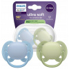 Cumlík Philips Avent ortodontický, symetrický silikónový 0 + Cumlík Philips Avent ortodontický, symetrický silikónový 0 +