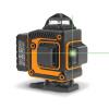 Laserová nivelačná sada - max 15 m - 16 zelených laserov -3D/360°- akumulátory, 2 konzole, okuliare Laserová nivelačná sada - max 15 m - 16 zelených laserov -3D/360°- akumulátory, 2 konzole, okuliare