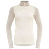 rolák DEVOLD Duo Active Merino 205 Zip Neck raw white M rolák DEVOLD Duo Active Merino 205 Zip Neck raw white M