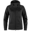 FJÄLLRÄVEN Abisko Grid Fleece Hoodie W Black - XS FJÄLLRÄVEN Abisko Grid Fleece Hoodie W Black - XS