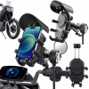 Motocyklový držiak DKM s 15W indukčným nabíjaním a antivibračnou ochranou Motocyklový držiak DKM s 15W indukčným nabíjaním a antivibračnou ochranou