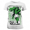 Dámské tričko The Hulk Smash L Dámské tričko The Hulk Smash L