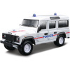Bburago Bburago Land Rover Defender 110 1:50 bílá - policie Bburago Bburago Land Rover Defender 110 1:50 bílá - policie