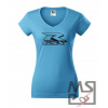 Dámske tričko MSP Suzuki GSXR Dámske tričko MSP Suzuki GSXR