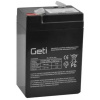 Olovená batéria Geti 6V 4,55Ah Olovená batéria Geti 6V 4,55Ah