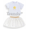 Tričko a sukňa pre bábiku Top & Skirt Set Ivory & Gold Ma Corolle pre 36 cm bábiku Tričko a sukňa pre bábiku Top & Skirt Set Ivory & Gold Ma Corolle pre 36 cm bábiku