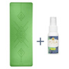 BODHI Jóga podložka PHOENIX Mat, Tribalign, 185 x 66 x 0,4 cm, zelená + YOGACLEANER Čistící sprej na podložky, 50 ml, rozmarýn BODHI Jóga podložka PHOENIX Mat, Tribalign, 185 x 66 x 0,4 cm, zelená + YOGACLEANER Čistící sprej na podložky, 50 ml, rozmarýn