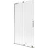 Mexen Velar L, 2-krídlová posuvná vaňová zástena 100 x 150 cm, 8mm sklo námraza, brúsená oceľ, 896-100-003-31-97 Mexen Velar L, 2-krídlová posuvná vaňová zástena 100 x 150 cm, 8mm sklo námraza, brúsená oceľ, 896-100-003-31-97
