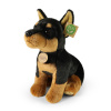 Plyšový pes doberman 30 cm ECO-FRIENDLY Plyšový pes doberman 30 cm ECO-FRIENDLY