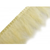 Prýmek - krocaní peří šíře 9-12 cm Varianta: 2 krémová světlá, Balení: 2 m Prýmek - krocaní peří šíře 9-12 cm Varianta: 2 krémová světlá, Balení: 2 m