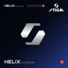 Potah STIGA Helix Platinum H - černá - Potah STIGA Helix Platinum H - černá -