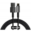 Baseus CALWJ-01 Kábel Lightning v zlatej farbe s volfrámovým efektom, 2,4 A, 1 m, čierny Baseus CALWJ-01 Kábel Lightning v zlatej farbe s volfrámovým efektom, 2,4 A, 1 m, čierny