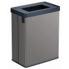 Verto Recyklovaný odpadkový kôš, sivý, 54 l Verto Recyklovaný odpadkový kôš, sivý, 54 l