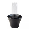 Solárna fontána do kvetináča, čierny plastový kvetináč do záhrady, 30 cm Solárna fontána do kvetináča, čierny plastový kvetináč do záhrady, 30 cm