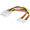 PremiumCord Kabel napájecí HDD, FDD 5,25 PremiumCord Kabel napájecí HDD, FDD 5,25