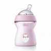 Chicco sklenená fľaša ružová 250 ml Chicco sklenená fľaša ružová 250 ml