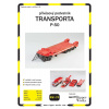Papierový model - Transporta P-50 prívesový podvalník SŽDC Papierový model - Transporta P-50 prívesový podvalník SŽDC