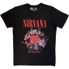 Tričko Nirvana - Heart Shaped Box, Unisex,Čierna,M Tričko Nirvana - Heart Shaped Box, Unisex,Čierna,M