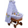 Mojžíšův košík pro miminko s nebesy Scarlett Kulíšek - šedá Mojžíšův košík pro miminko s nebesy Scarlett Kulíšek - šedá