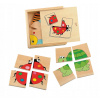 Woody Minipuzzle Beruška Woody Minipuzzle Beruška