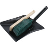 Súprava kovovej lopatky a drevenej metličky, 2dielna Súprava kovovej lopatky a drevenej metličky, 2dielna
