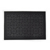 Rohož 40x60 cm guma+textil čierna ORNAMENT bezokrajová WW Rohož 40x60 cm guma+textil čierna ORNAMENT bezokrajová WW