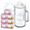 Sklenená filtračná kanvica Aquaphor Glass biela + 7 filtrov Maxfor (4Mg+3H) Sklenená filtračná kanvica Aquaphor Glass biela + 7 filtrov Maxfor (4Mg+3H)